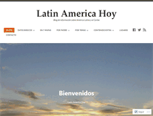 Tablet Screenshot of latinamericahoy.es